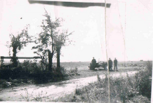 Area where Eddie was killed in Normandy