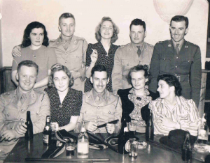 Eddie at the back 2nd left Roy front left