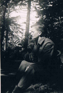 Eddie enjoying a moment