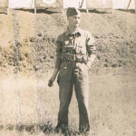 Eddie Styffe in the field