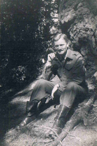 Eddie enjoying a moment