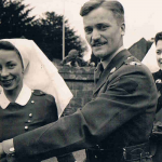 Eddie with War Bride Mary Agnew