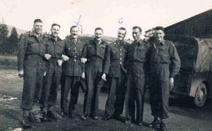 Edide 3 rd right with Br. Hobart 3 rd left