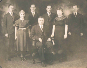 Family Photo Far left