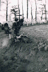 The grave site, Normandy