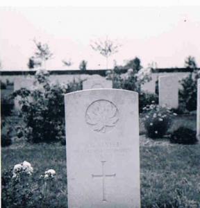 Grave site Canadian cemetry