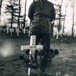 Brother Hobart at the grave site