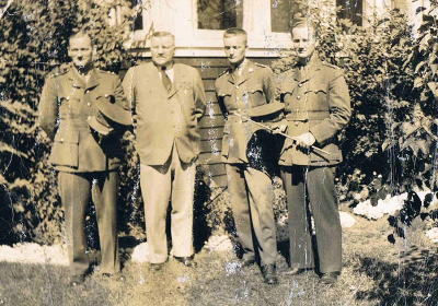Three of Styffe Family in Army