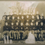School Football Team (Eddie 2nd left middle row)