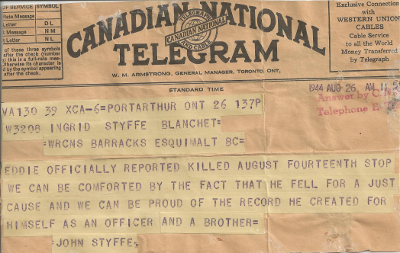 The telegram