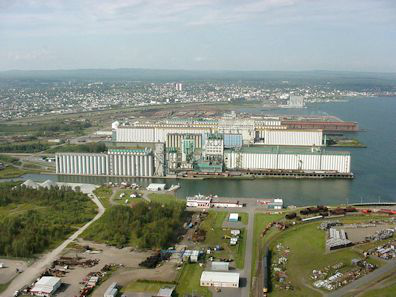 thunder bay aerial view